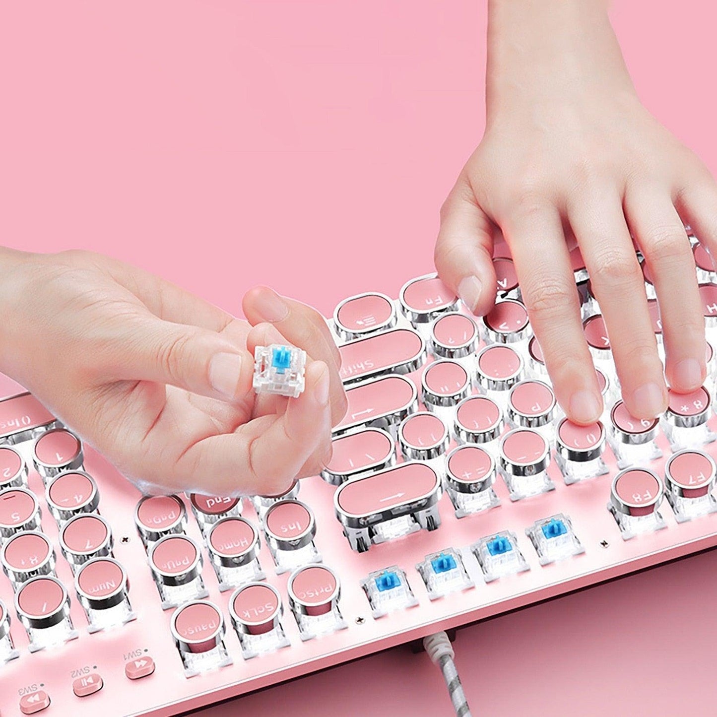 Teclado de moda para juegos