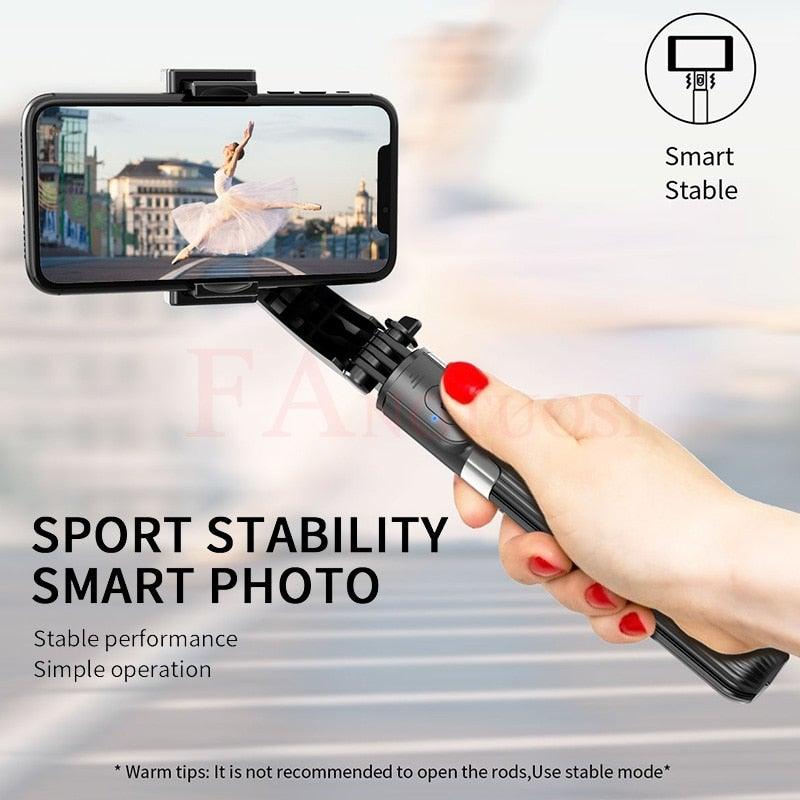 Gimbal Stabilizer Selfie Stick - HOW DO I BUY THIS Black