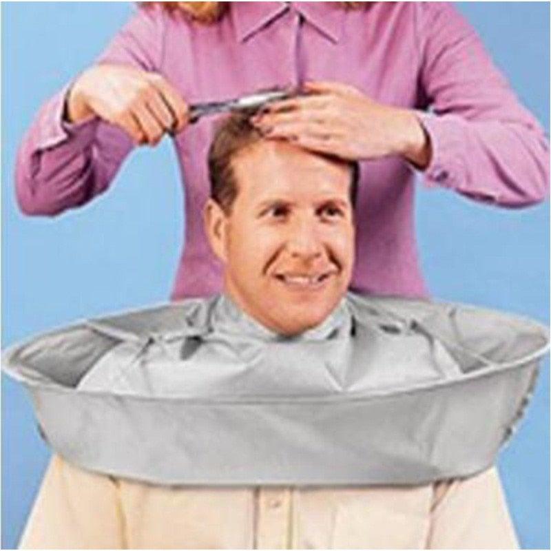 Delantal para afeitarse el cabello