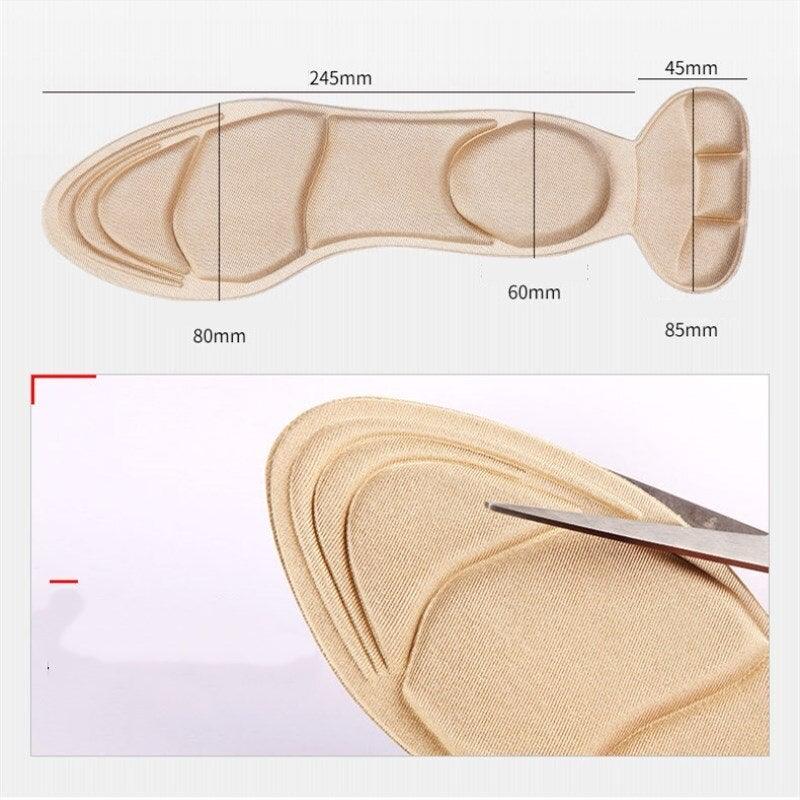 Heel protector insoles for shoes