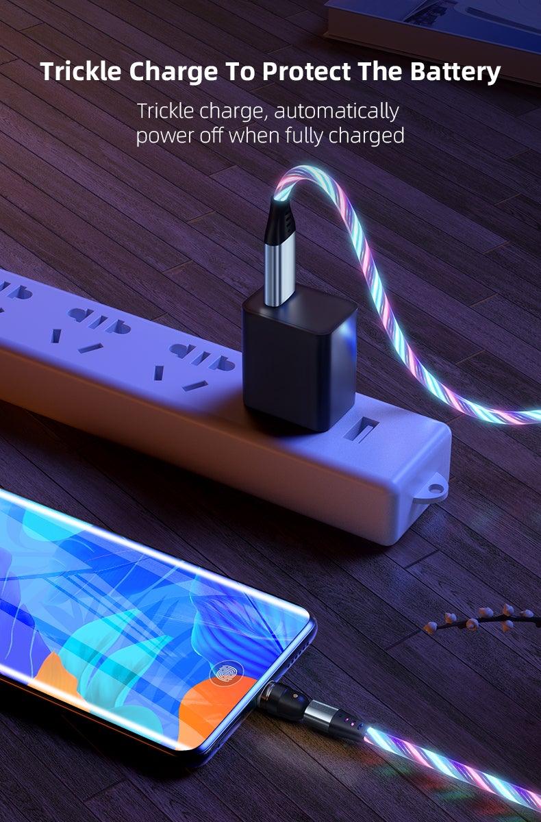 Light Flowing Charger - HOW DO I BUY THIS Green / Type-C