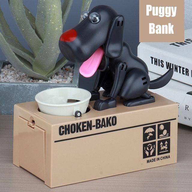 Little Dog Piggy Bank - HOW DO I BUY THIS Black