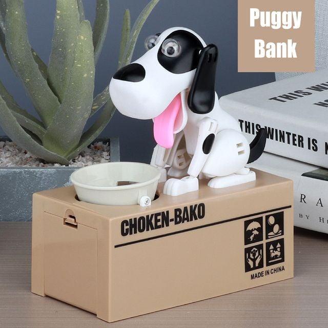 Little Dog Piggy Bank - HOW DO I BUY THIS Grey