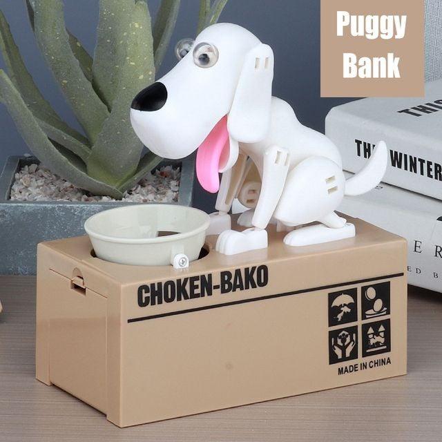 Little Dog Piggy Bank - HOW DO I BUY THIS Brown