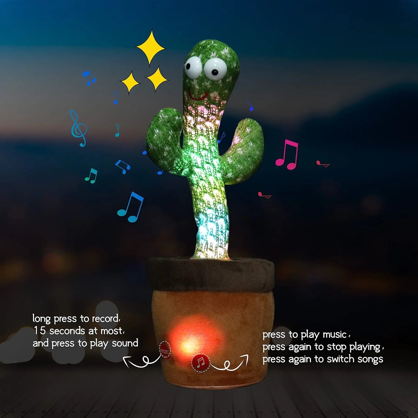 Juguete de cactus inteligente 