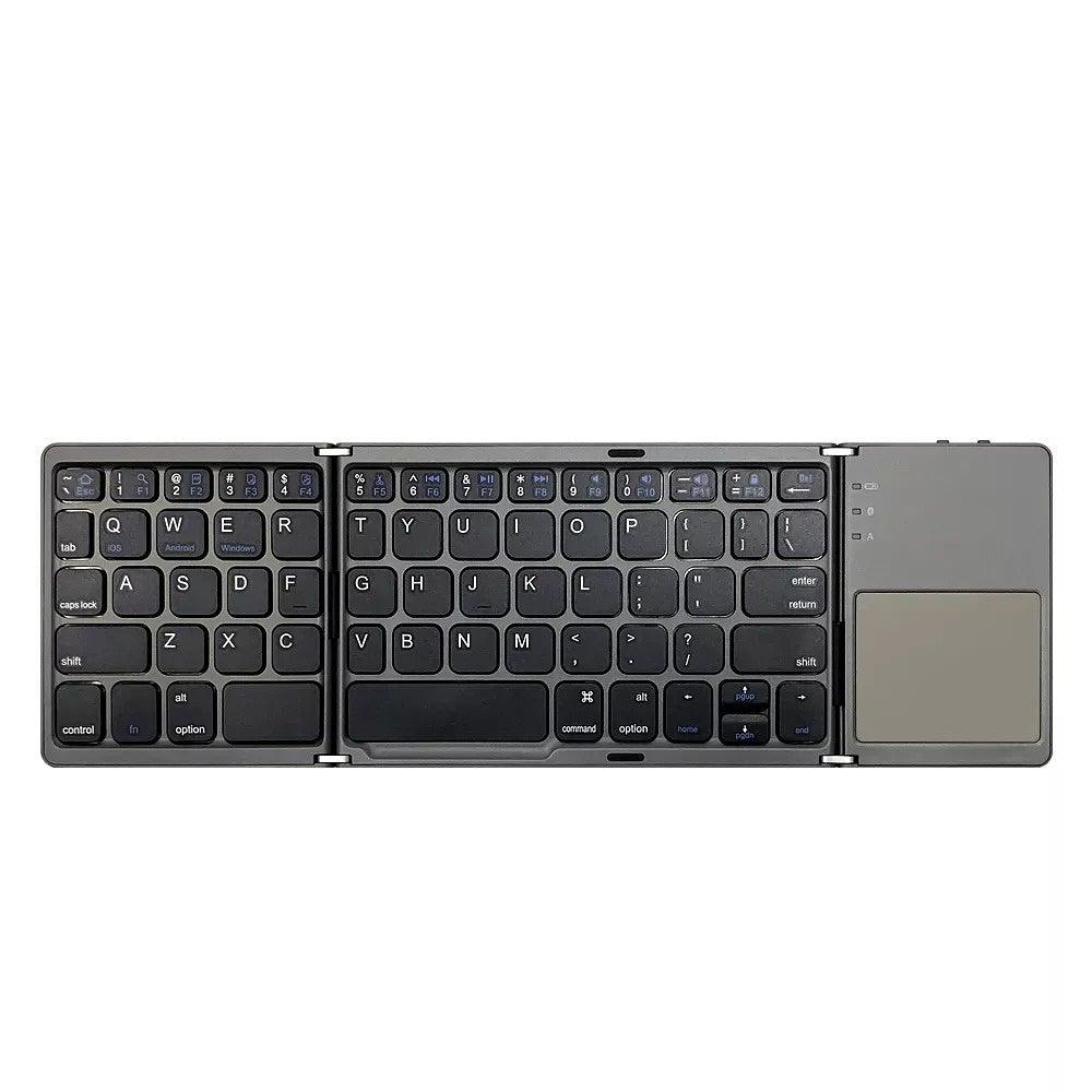 Mini teclado inalámbrico plegable 