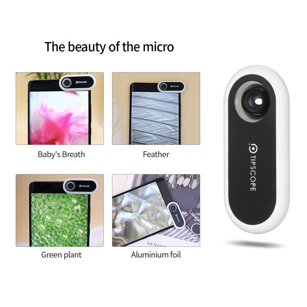 Microscopio para teléfono móvil