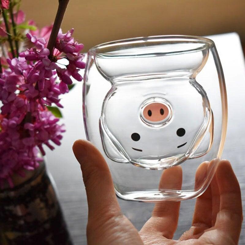 Piggy Glass