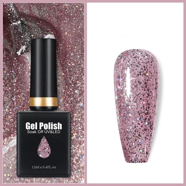 GLITTER NAIL GELL