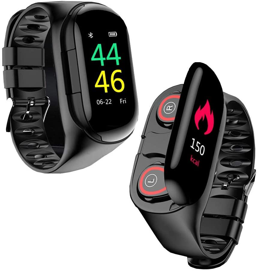 Smart Watch With Bluetooth Earphone - HOW DO I BUY THIS Black / Hit Modern