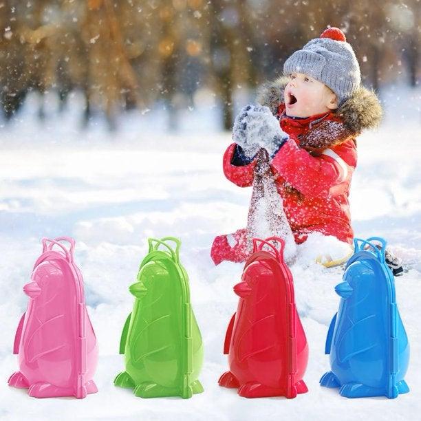 Figuras de molde de nieve