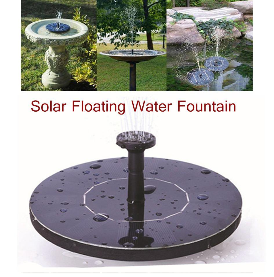 Solar Powered Fountain