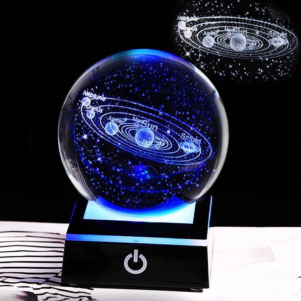 Solar System Crystal Ball - HOW DO I BUY THIS Silver LED Base