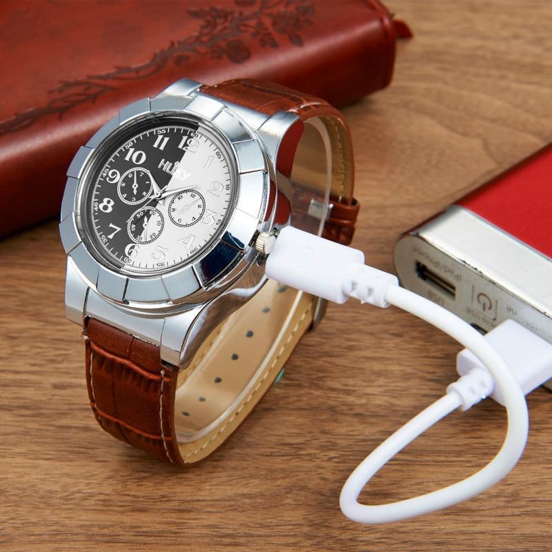 Reloj con encendedor USB