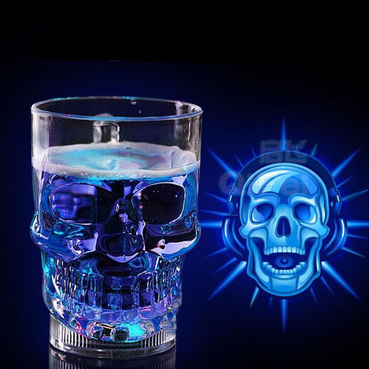 Cristal de calavera vívida